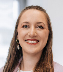 Portrait von Bianca Vogel, Logopädin der Praxis Meine Logopädin